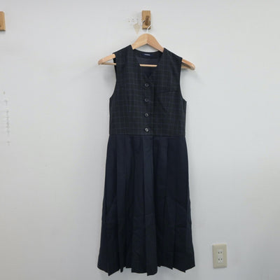 【中古】佐賀県 佐賀女子短期大学付属佐賀女子高等学校 女子制服 5点（ブレザー・シャツ・ジャンパースカート）sf017332