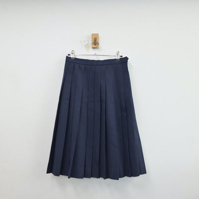 【中古】鹿児島県 種子島中学校 女子制服 4点（セーラー服・スカート）sf017336