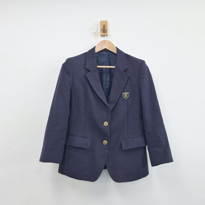 【中古】新潟県 豊栄高等学校 女子制服 1点（ブレザー）sf017343