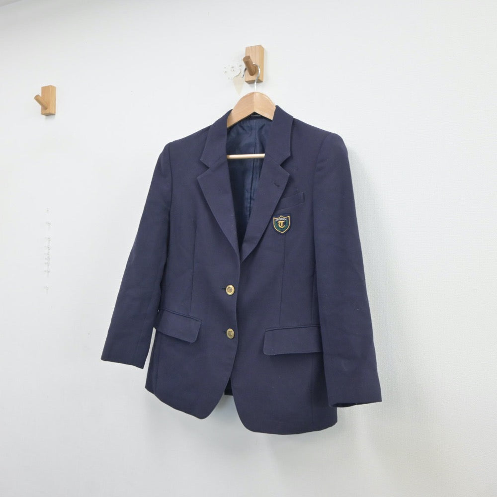 【中古】新潟県 豊栄高等学校 女子制服 1点（ブレザー）sf017343