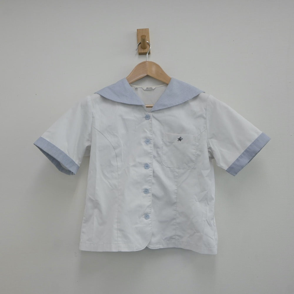 【中古】熊本県 尚絅高等学校 女子制服 3点（シャツ・シャツ・スカート）sf017349