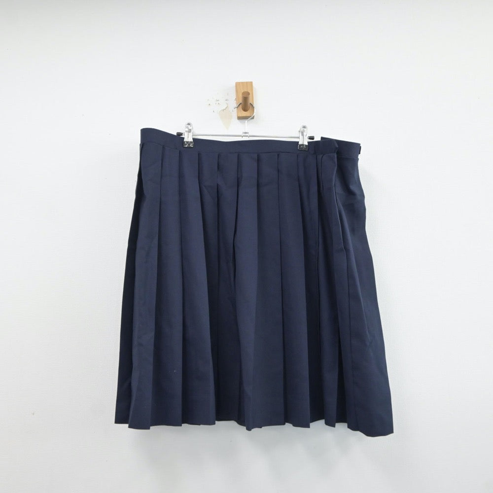 【中古】埼玉県 大井西中学校 女子制服 4点（セーラー服・スカート）sf017353