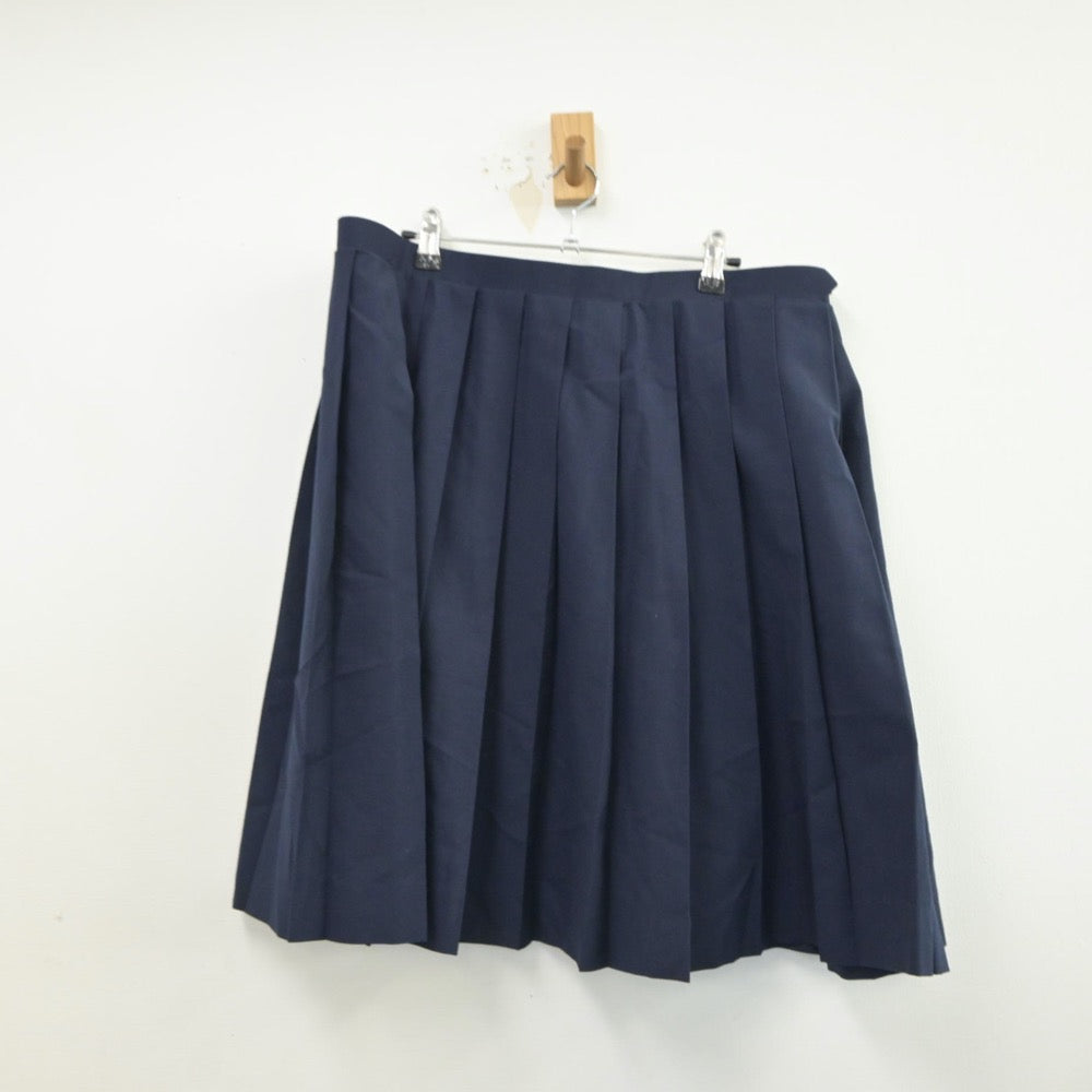 【中古】埼玉県 大井西中学校 女子制服 3点（セーラー服・スカート）sf017354