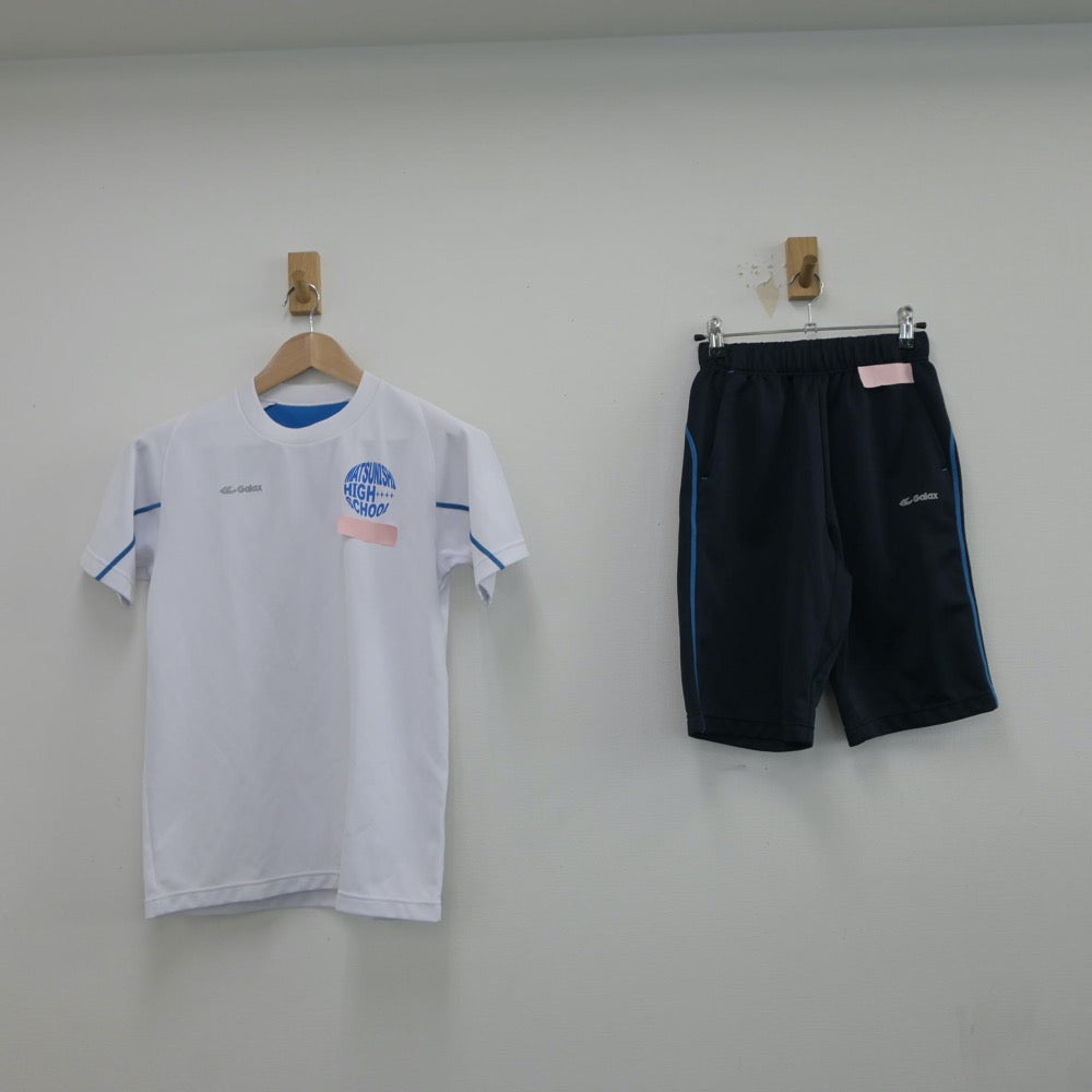 【中古】徳島県 小松島西高等学校 女子制服 3点（体操服 上・体操服 下）sf017362