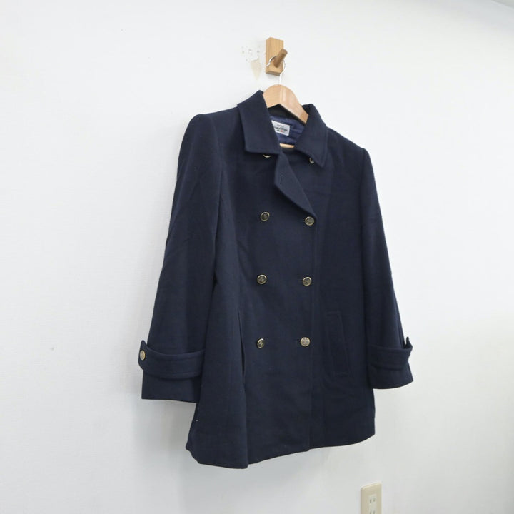 お値下げしました！新品未使用　スクールコート伊勢丹 中古制服】福岡県 久留米商業高等学校 女子制服 1点（コート