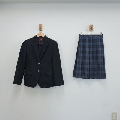 【中古】愛知県 愛知県立岩津高等学校 女子制服 2点（ブレザー・スカート）sf017377