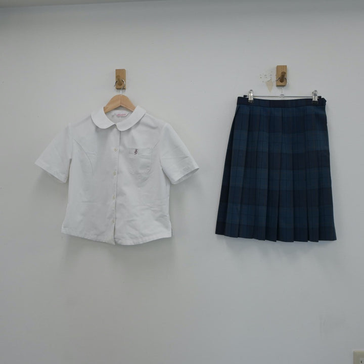 中古制服】福岡県 福岡女子高等学校 女子制服 3点（シャツ・スカート）sf017382【リサイクル学生服】 | 中古制服通販パレイド