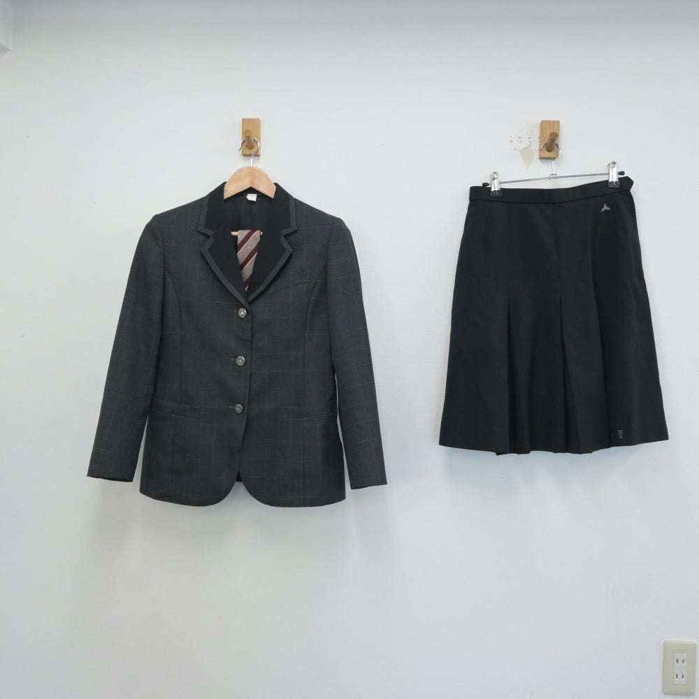 中古制服】京都府 京都府立山城高等学校 女子制服 3点（ブレザー