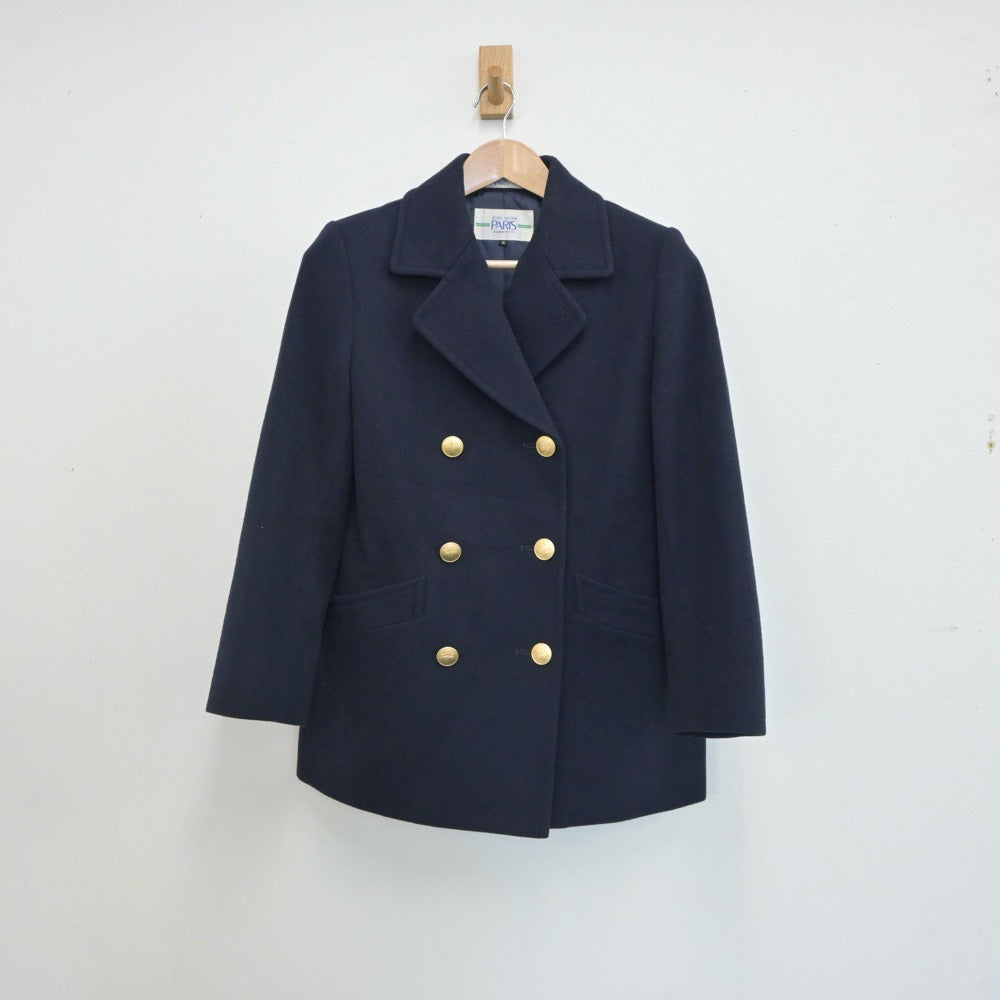 【中古】東京都 十文字高等学校 女子制服 1点（コート）sf017390