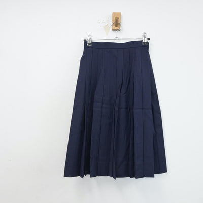 【中古】東京都 十文字高等学校 女子制服 2点（セーラー服・スカート）sf017392