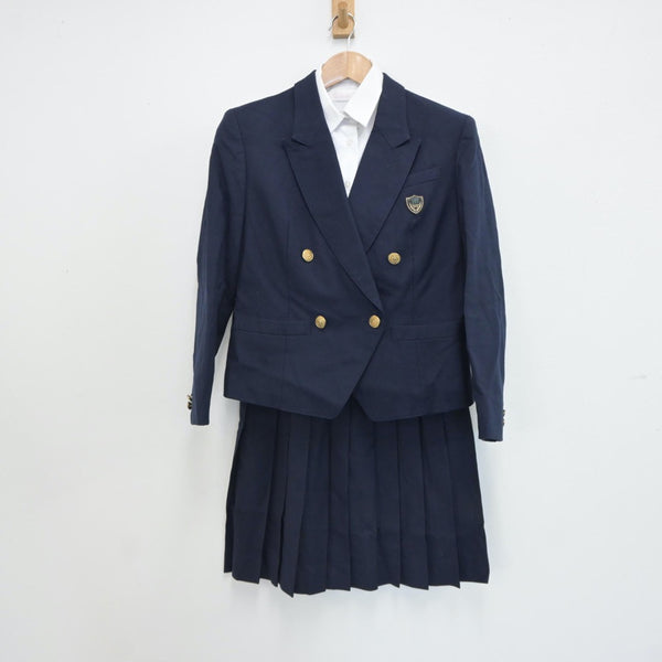 中古制服】千葉県 千葉県立幕張総合高等学校 女子制服 3点（ブレザー・シャツ・スカート）sf017398【リサイクル学生服】 | 中古制服通販パレイド