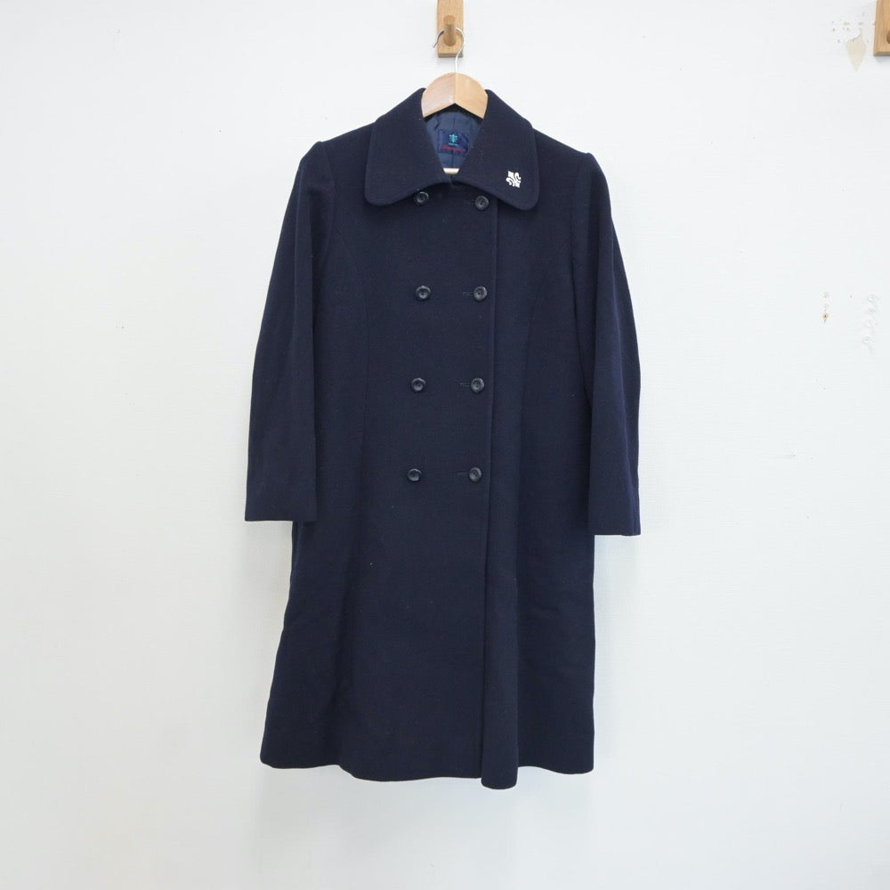 【中古】宮城県 仙台白百合高等学校 女子制服 1点（コート）sf017401