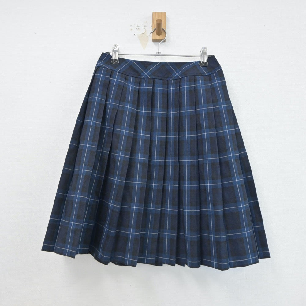 【中古】福岡県 福岡講倫館高等学校 女子制服 5点（ブレザー・ニット・スカート）sf017411