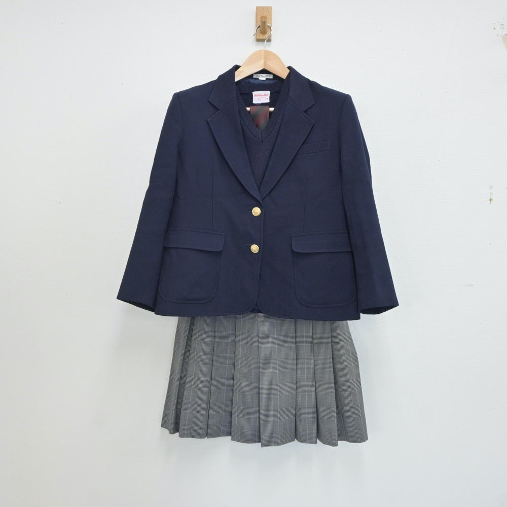 中古制服】大阪府 近畿大学附属高等学校 女子制服 4点（ブレザー・ニット・スカート）sf017414【リサイクル学生服】 | 中古制服通販パレイド