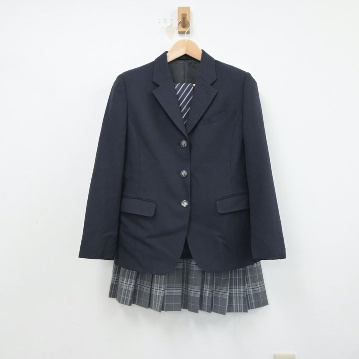 中古制服】東京都 東京都立三鷹中等教育学校 女子制服 4点（ブレザー・ニット・スカート）sf017434【リサイクル学生服】 | 中古制服通販パレイド