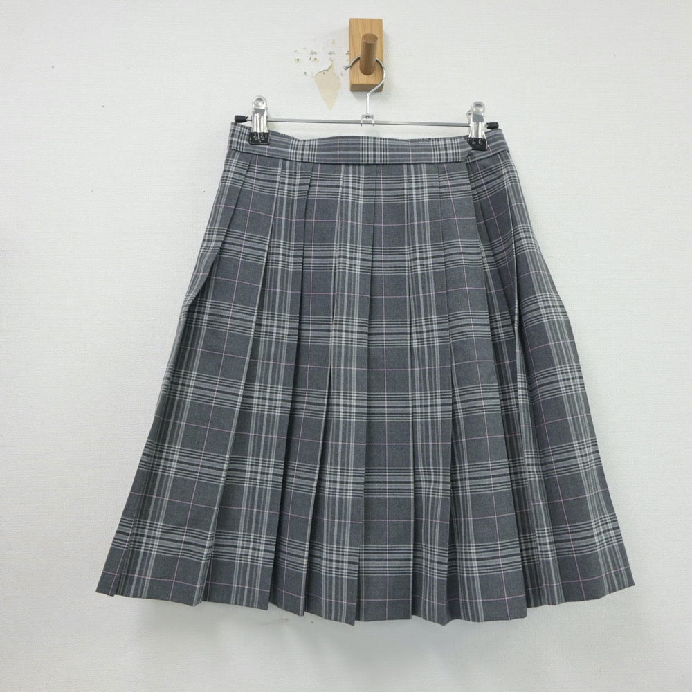 【中古】東京都 東京都立三鷹中等教育学校 女子制服 3点（ニットベスト・スカート）sf017435