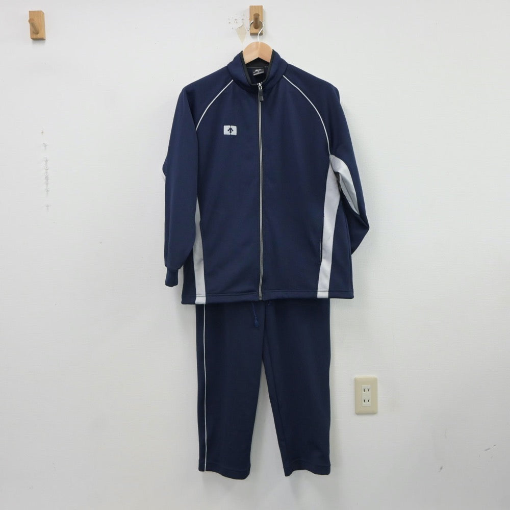 【中古】東京都 東京都立三鷹中等教育学校 女子制服 3点（ジャージ 上・ジャージ 下・体操服 下）sf017436