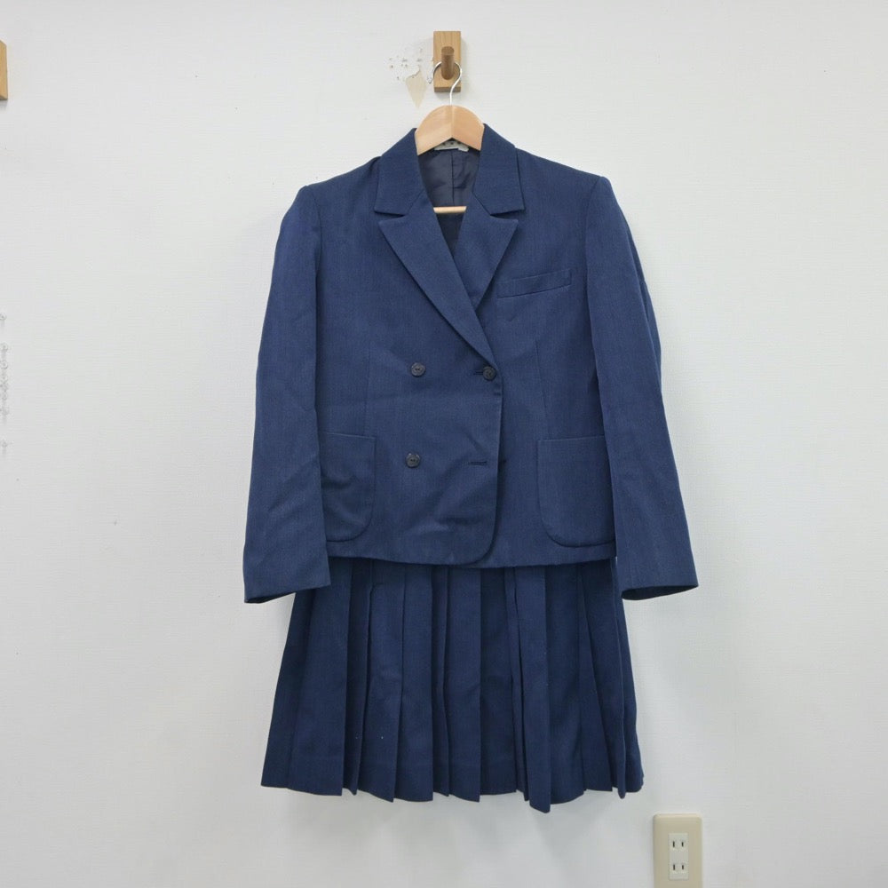 【中古】長崎県 長崎県立長崎北高等学校 女子制服 3点（ブレザー・ベスト・スカート）sf017438