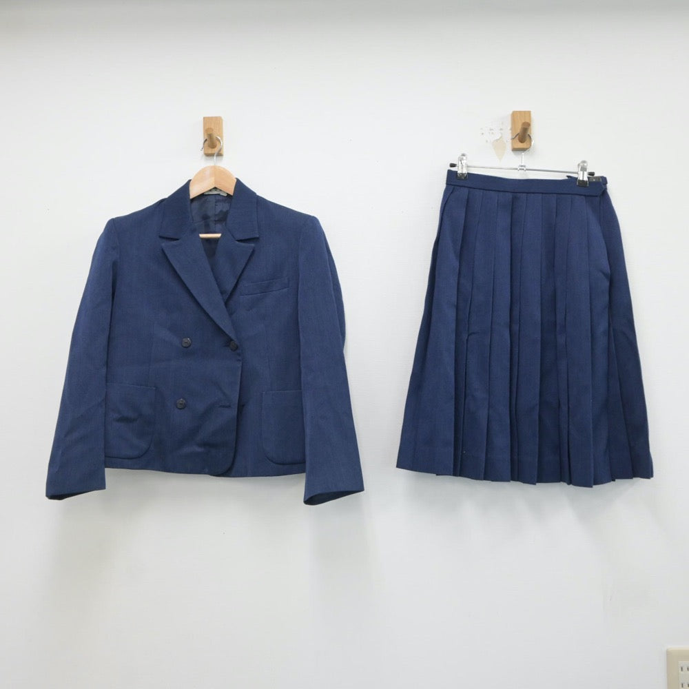 【中古】長崎県 長崎県立長崎北高等学校 女子制服 3点（ブレザー・ベスト・スカート）sf017438