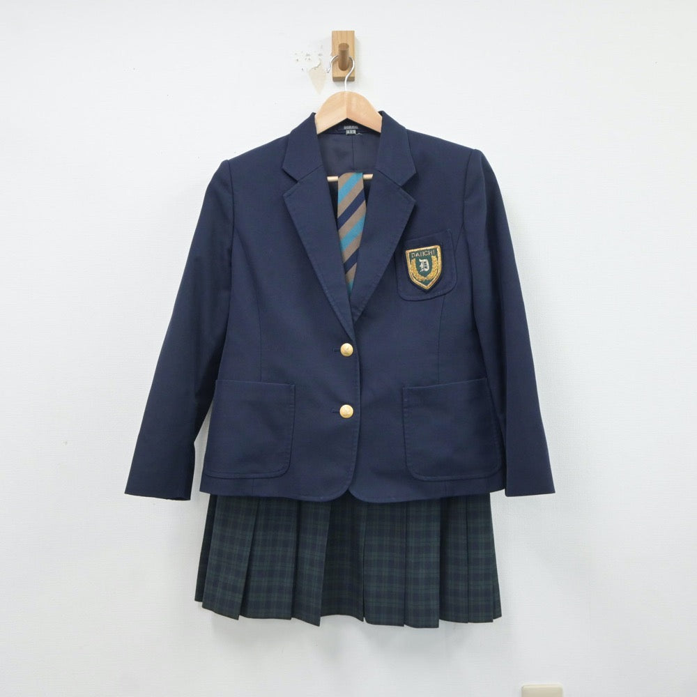 【中古】宮城県 仙台白百合高等学校 女子制服 4点（ブレザー・ベスト・スカート）sf017442