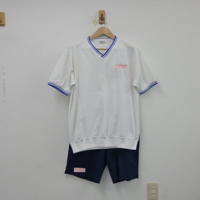 【中古】愛知県 名古屋市立菊井中学校 女子制服 2点（体操服 上・体操服 下）sf017448