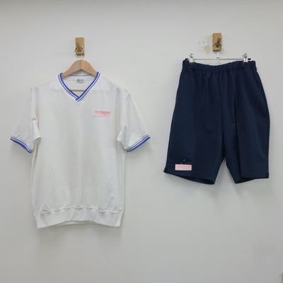 【中古】愛知県 名古屋市立菊井中学校 女子制服 2点（体操服 上・体操服 下）sf017448