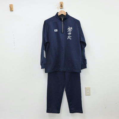 【中古】静岡県 磐田北高等学校 女子制服 2点（ジャージ 上・ジャージ 下）sf017450