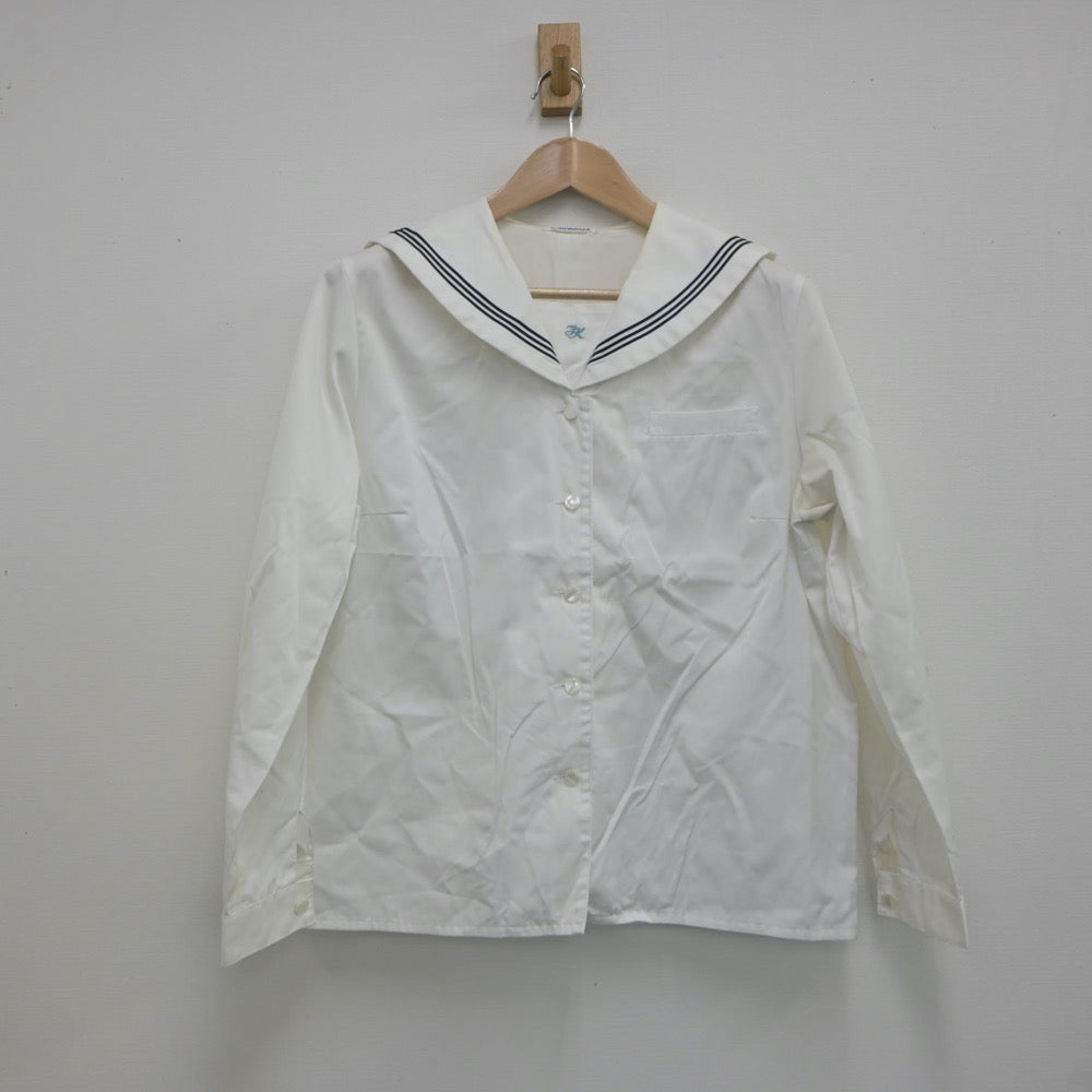 【中古】静岡県 磐田北高等学校 女子制服 4点（ブレザー・セーラー服・スカート）sf017451