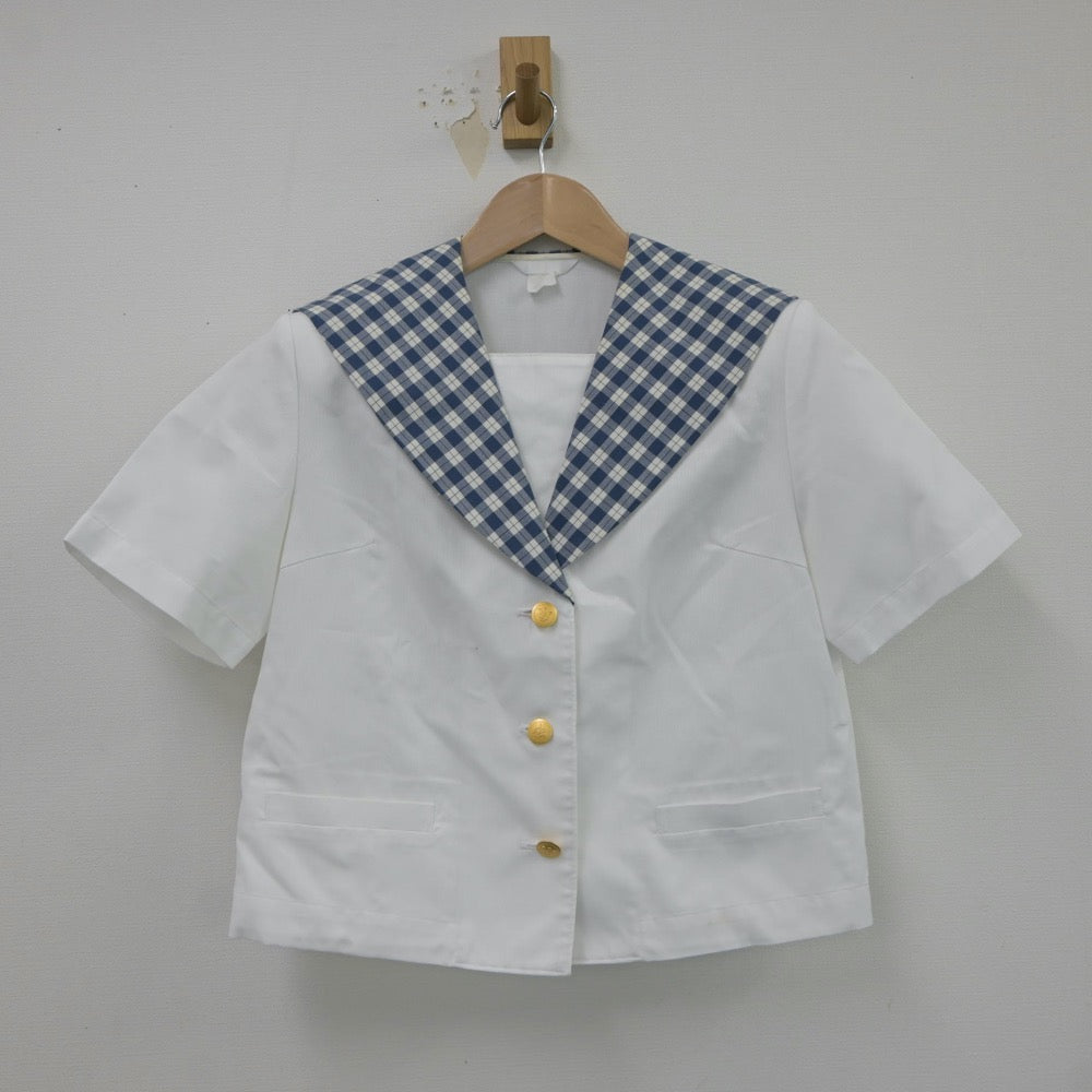 【中古】宮城県 聖和学園高等学校 女子制服 2点（セーラー服・セーラー服）sf017464