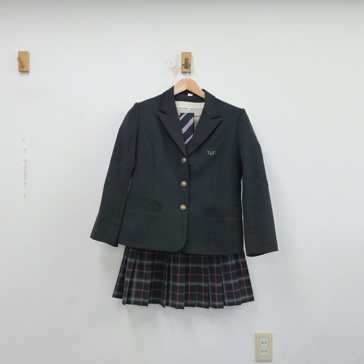 中古制服】千葉県 東京学館浦安高等学校 女子制服 4点(ブレザー 中古制服】千葉県 東京学館浦安高等学校 女子制服 4点(ブレザー