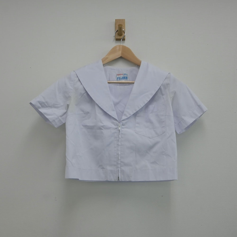 【中古】愛知県 菊井中学校 女子制服 2点（セーラー服・スカート）sf017475