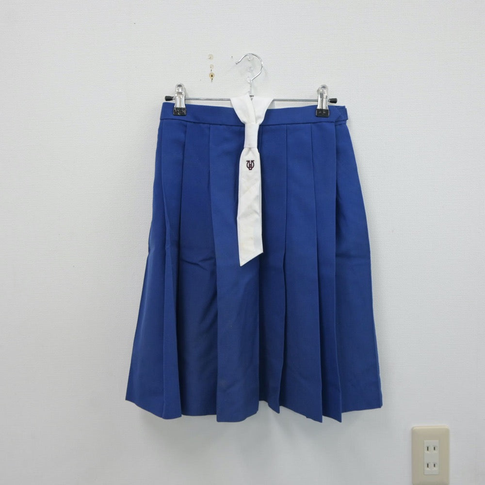 【中古】栃木県 矢坂東中学校 女子制服 2点（スカート）sf017479