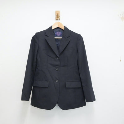 【中古】東京都 稔ケ丘高等学校 女子制服 2点（ブレザー・スカート）sf017484