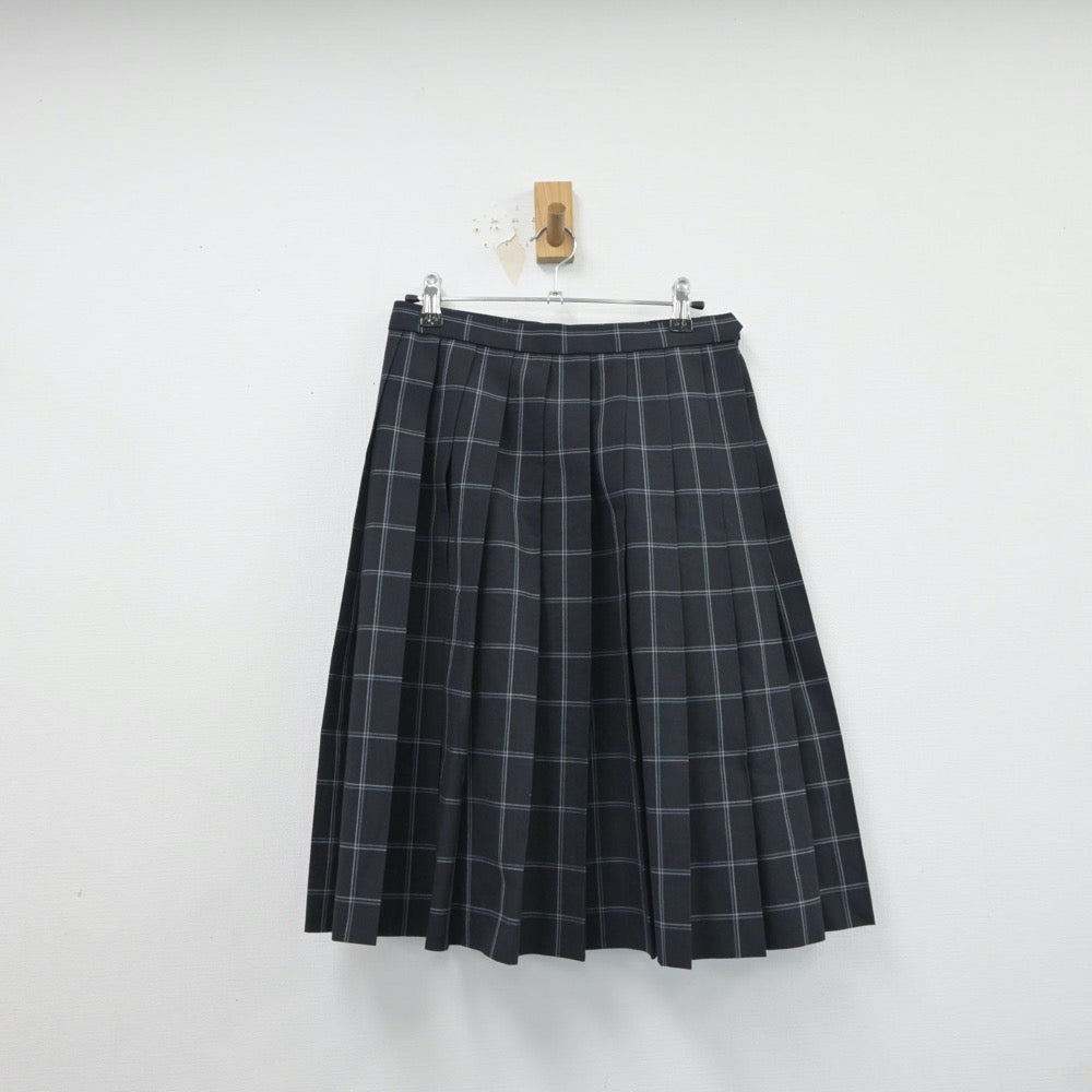 【中古】東京都 稔ケ丘高等学校 女子制服 3点（シャツ・スカート）sf017485