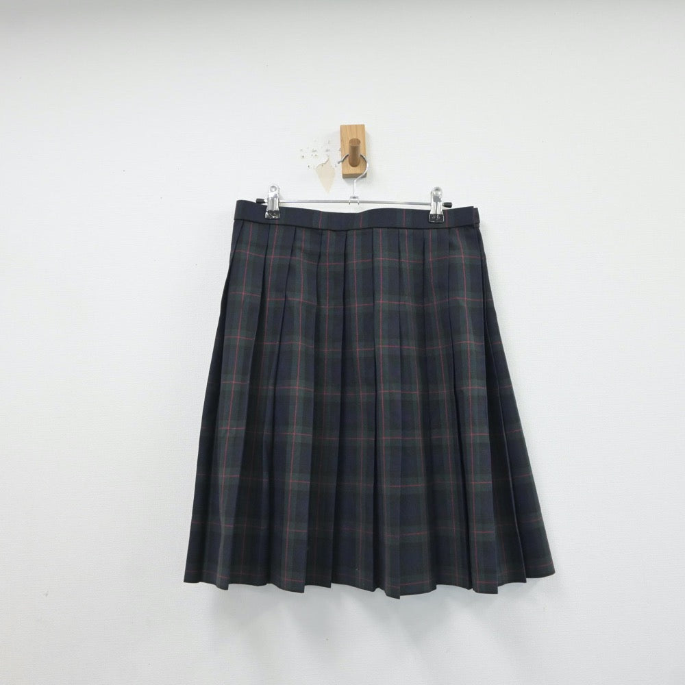 【中古】愛知県 誉高等学校 女子制服 2点（シャツ・スカート）sf017492