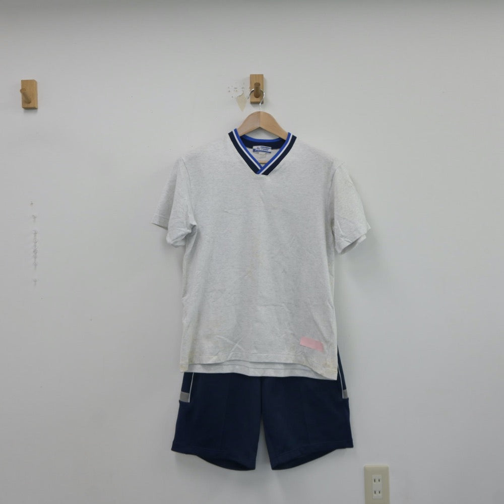 【中古】愛知県 誉高等学校 女子制服 2点（体操服 上・体操服 下）sf017493