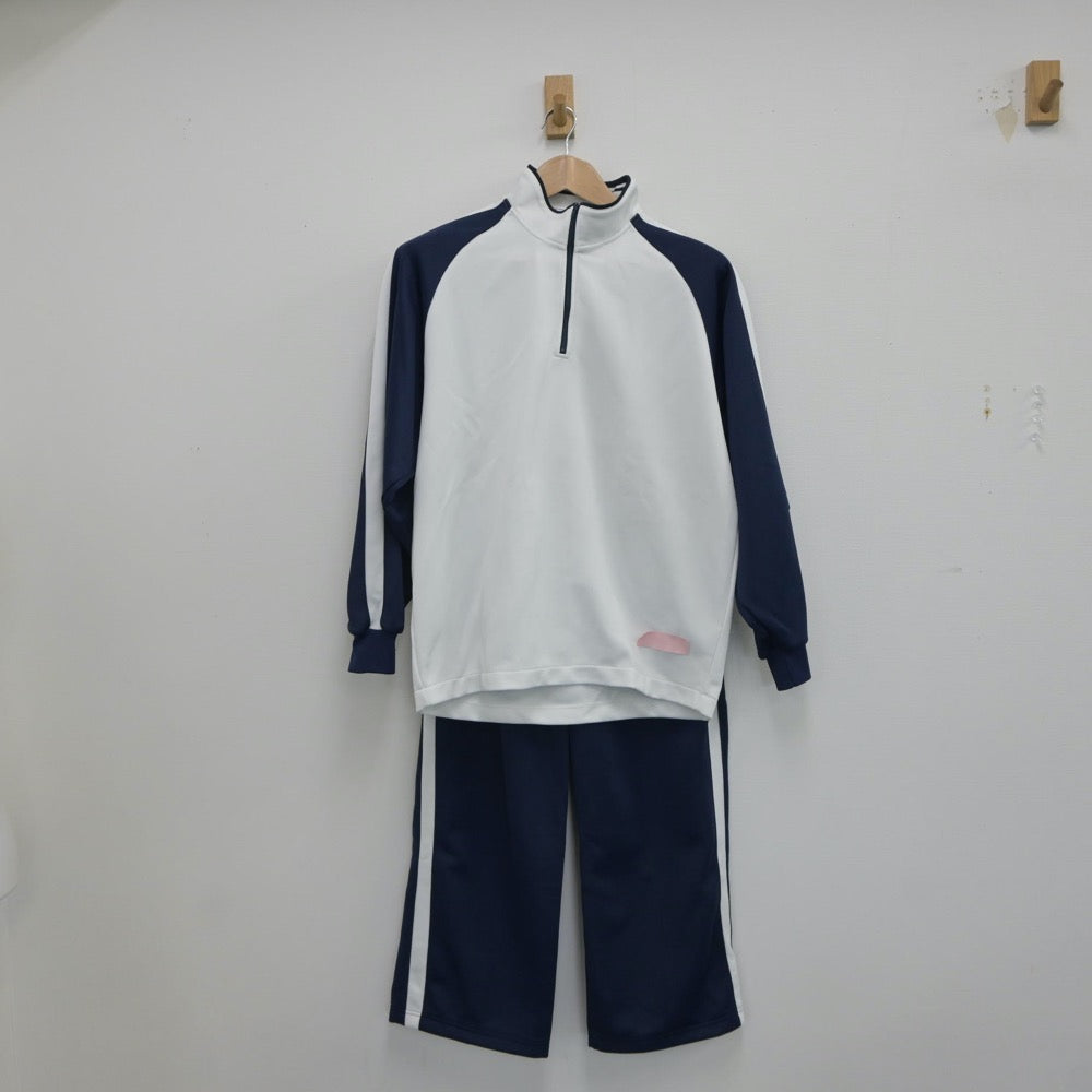 【中古】愛知県 誉高等学校 女子制服 2点（ジャージ 上・ジャージ 下）sf017494