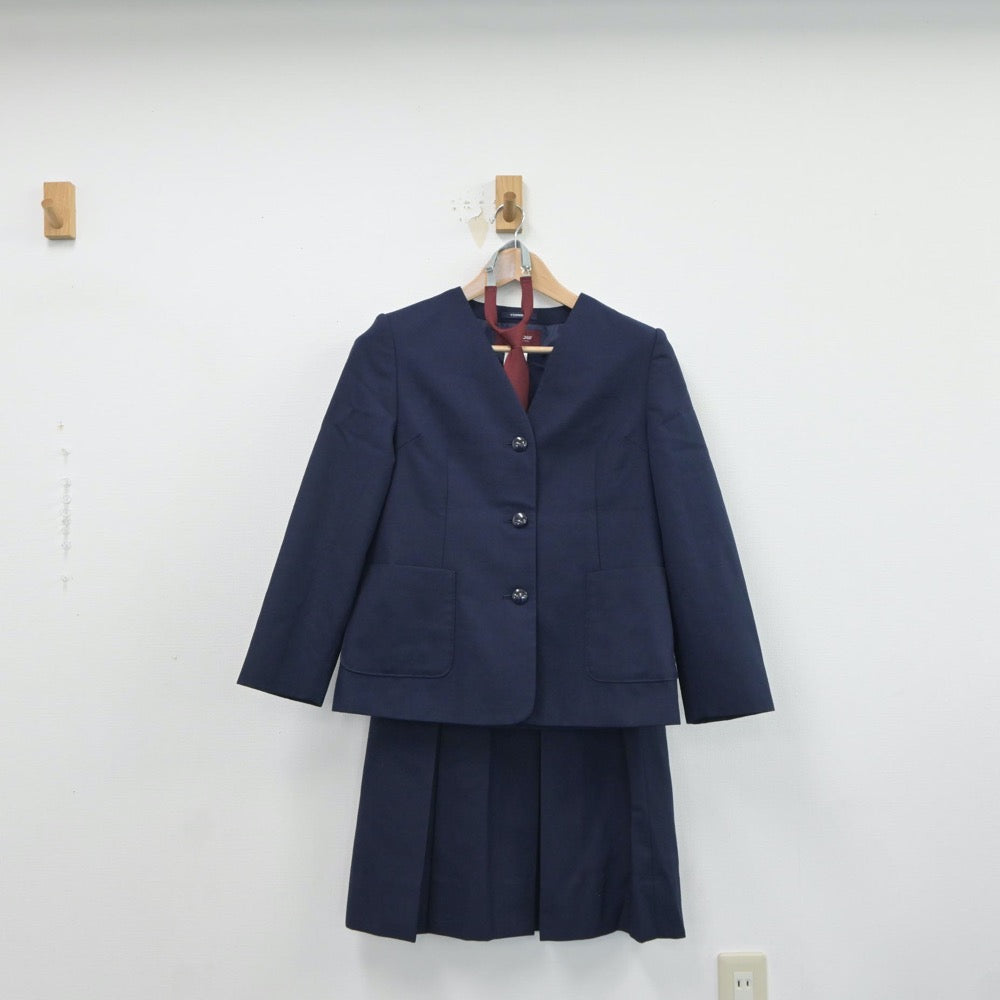 【中古】埼玉県 南中学校 女子制服 3点（ブレザー・スカート）sf017497