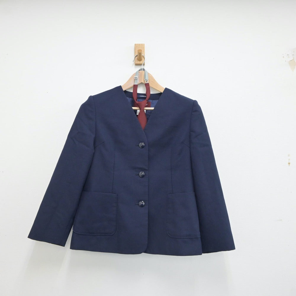 【中古】埼玉県 南中学校 女子制服 3点（ブレザー・スカート）sf017497