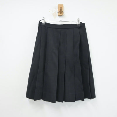 【中古】栃木県 矢坂東高等学校 女子制服 3点（セーラー服・スカート）sf017503