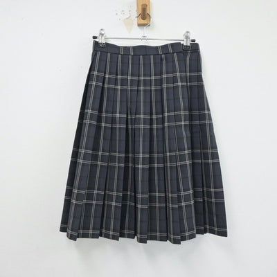 【中古】東京都 都立美原高等学校 女子制服 4点（ブレザー・スカート）sf017504