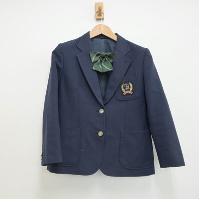 【中古】東京都 大田区立羽田中学校 女子制服 4点（ブレザー・スカート）sf017507