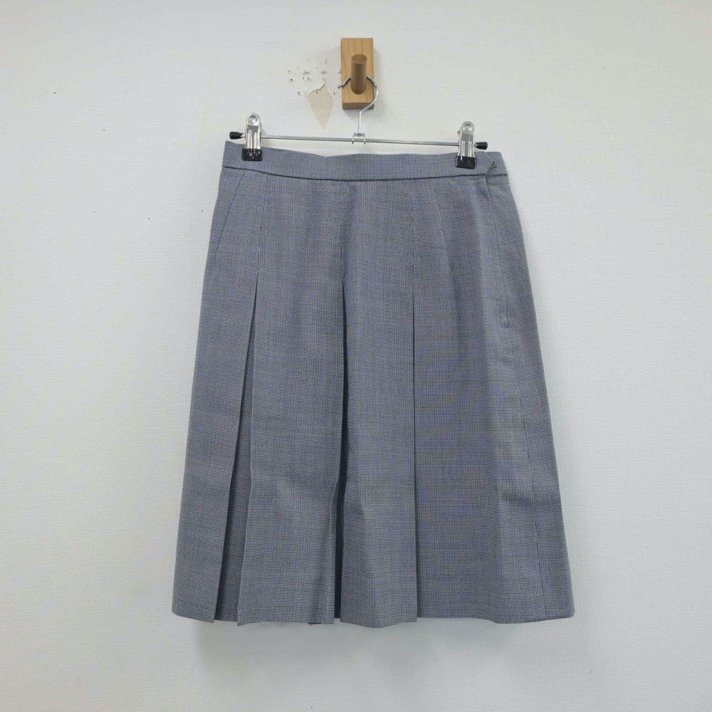 【中古】京都府 京都市立花山中学校 女子制服 3点（ブレザー・スカート）sf017509