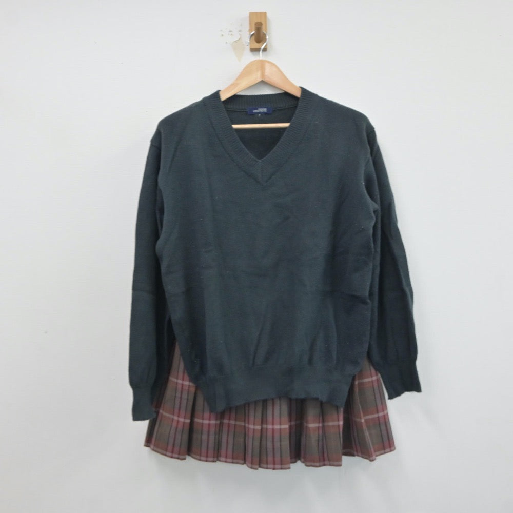 中古制服】京都府 花園高等学校 女子制服 4点（ブレザー・ニット・スカート）sf017510【リサイクル学生服】 | 中古制服通販パレイド