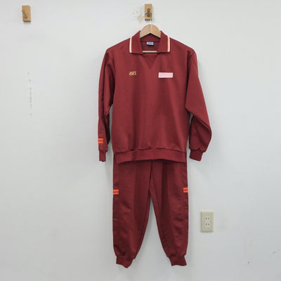 【中古】長崎県 諫早高等学校 女子制服 3点（ジャージ 上・ジャージ 下・体操服 下）sf017512