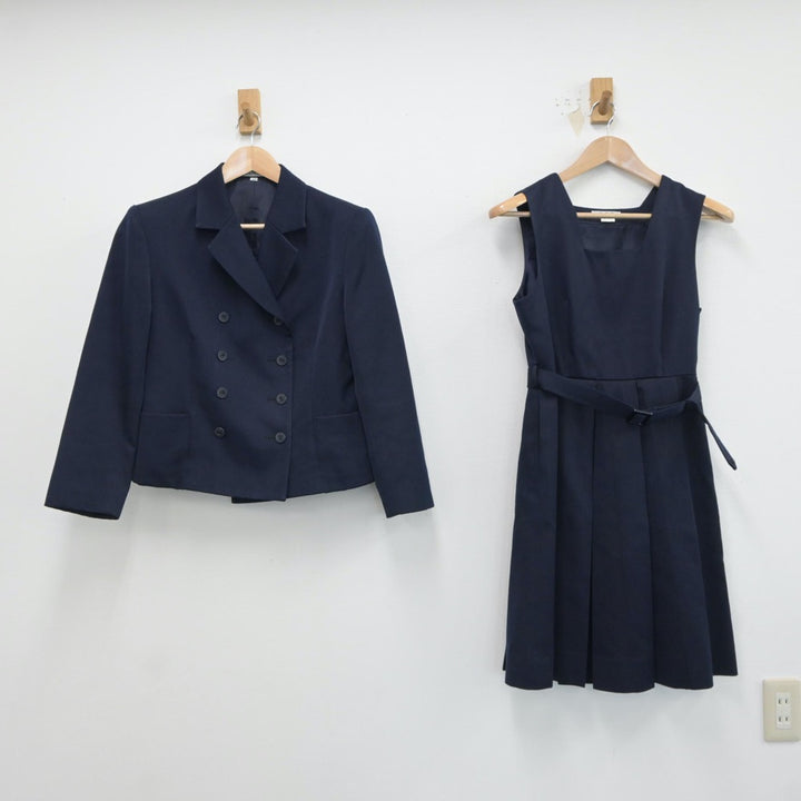 中古制服】長崎県 諫早高等学校 女子制服 2点（ブレザー・ジャンパースカート）sf017513【リサイクル学生服】 | 中古制服通販パレイド