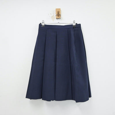 【中古】長崎県 諫早高等学校 女子制服 2点（シャツ・スカート）sf017516