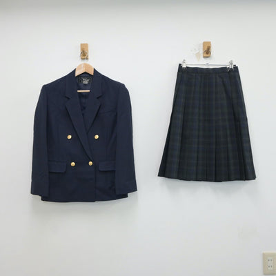 【中古】石川県 石川工業高等専門学校 女子制服 3点（ブレザー・スカート）sf017520