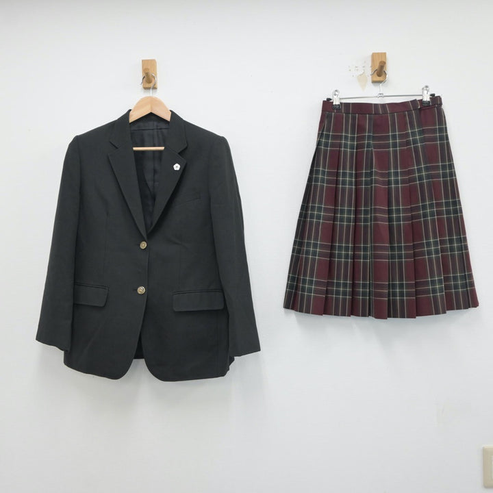 中古制服】石川県 金沢市立伏見高等学校 女子制服 3点（ブレザー・スカート）sf017521【リサイクル学生服】 | 中古制服通販パレイド