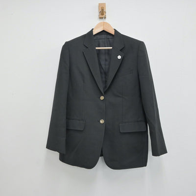 【中古】石川県 金沢市立伏見高等学校 女子制服 3点（ブレザー・スカート）sf017521